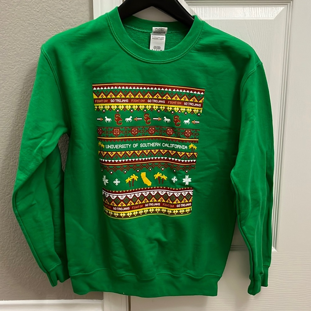 Ugly Christmas sweater - USC Trojans